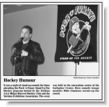 pucknfunny in the paper